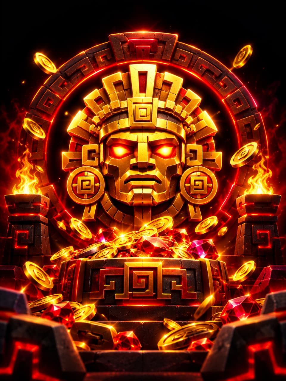 ภาพเกม Treasures Of Aztec ที่ออกแบบใหม่สำหรับ vf138 - วีเอฟ138