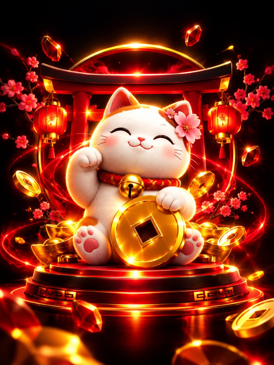 ภาพเกม Lucky Meow Meow 2 ที่ออกแบบใหม่สำหรับ vf138 - วีเอฟ138